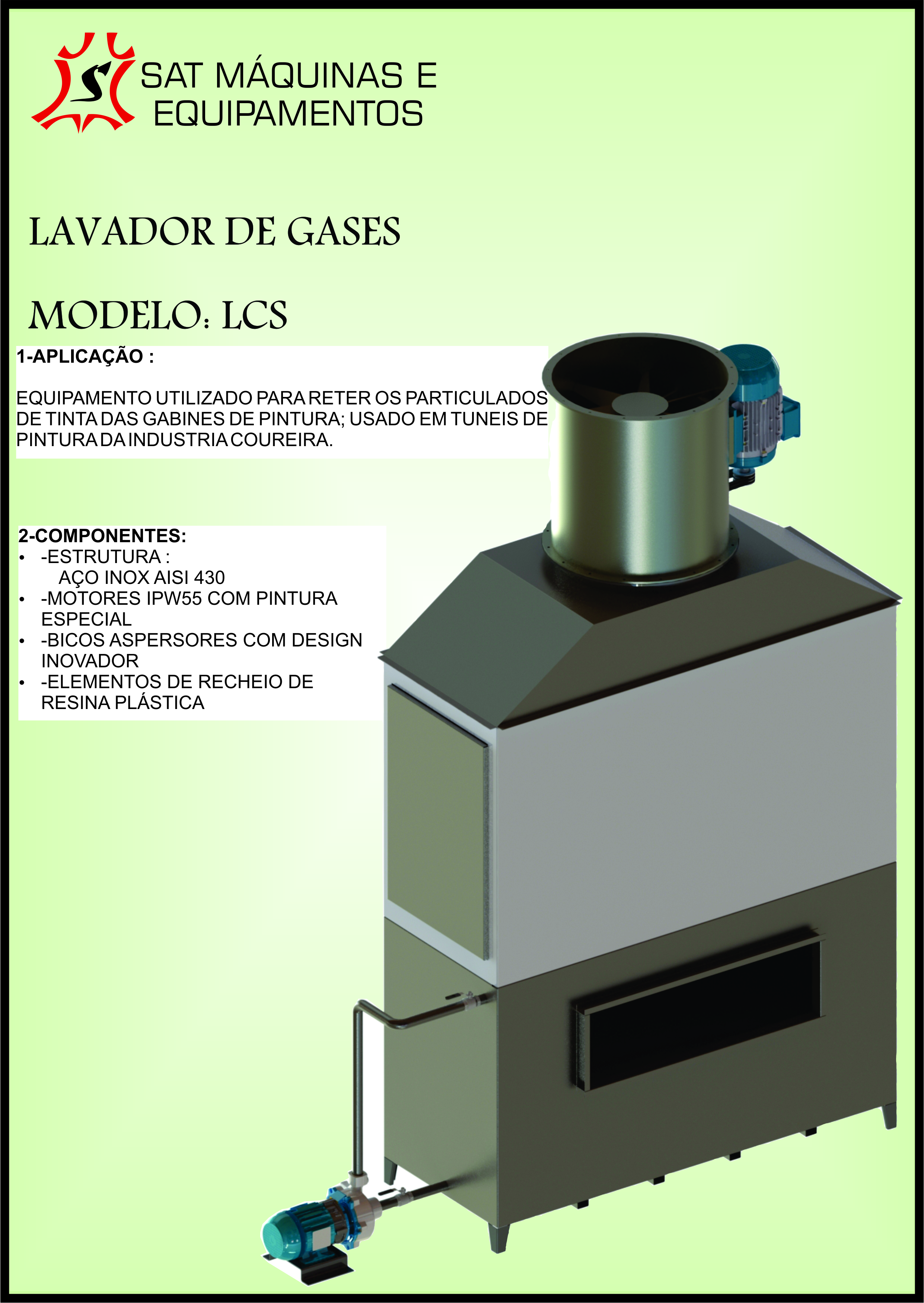 LAVADOR DE GASES - MODELO: LCS